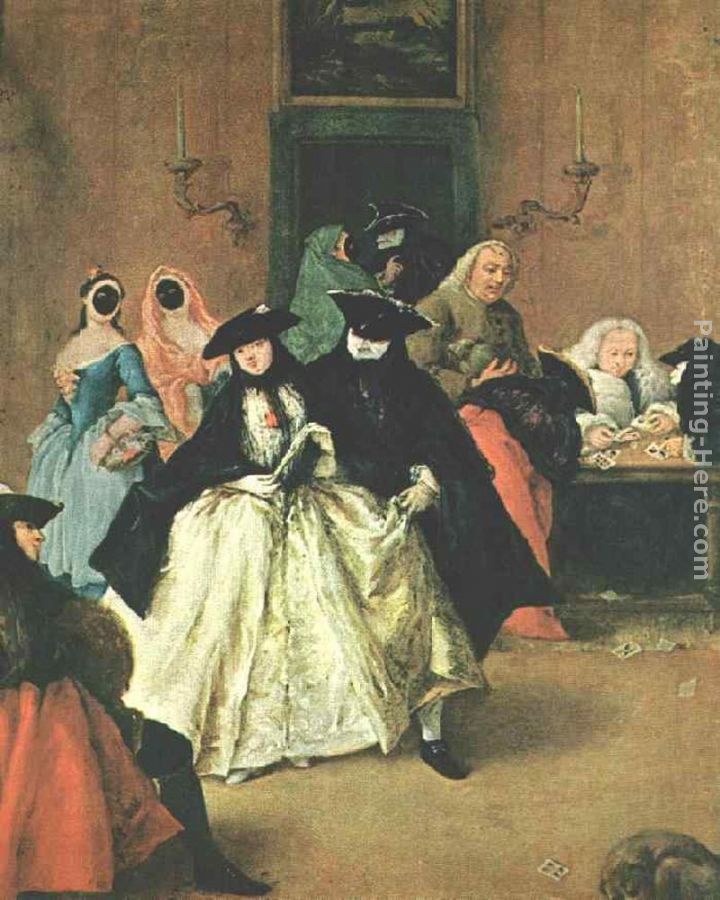 Pietro Longhi The Ridotto